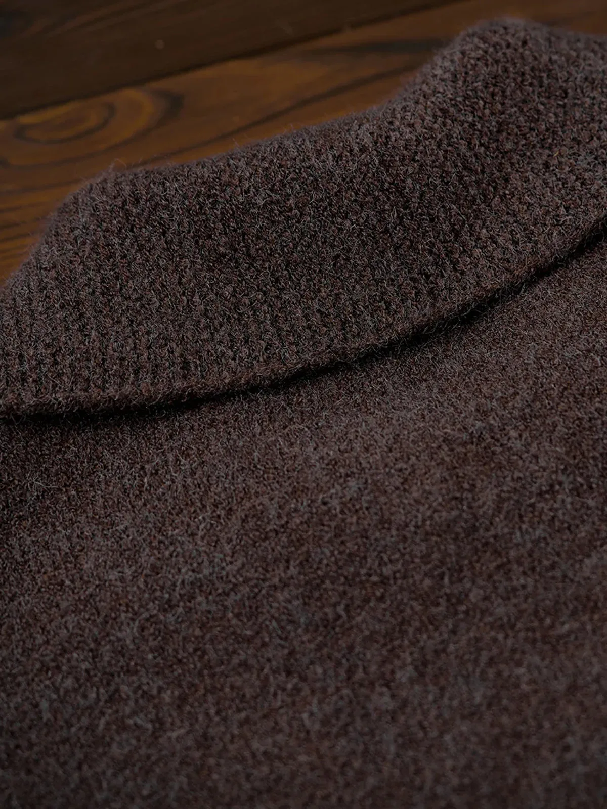 Fair Isle Pattern Jacquard Woven Half-Zip Sweater