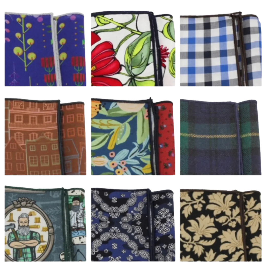 Fine & Dandy Handkerchief / Pocket Square