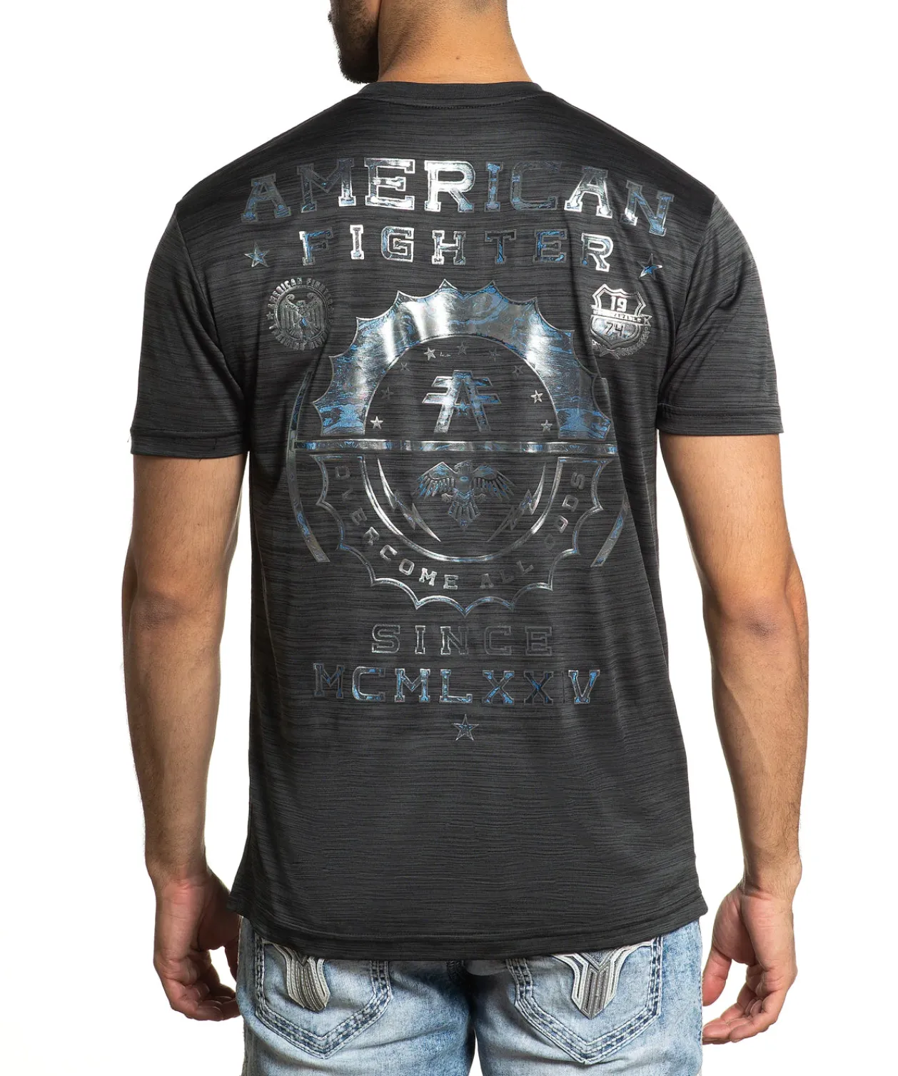 FM13325 - American Fighter Men's SS T-Shirt - Freemont