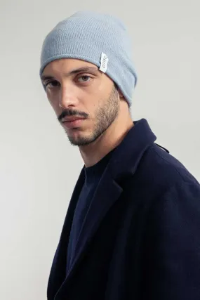 Frank Unisex Wool Beanie Light Blue
