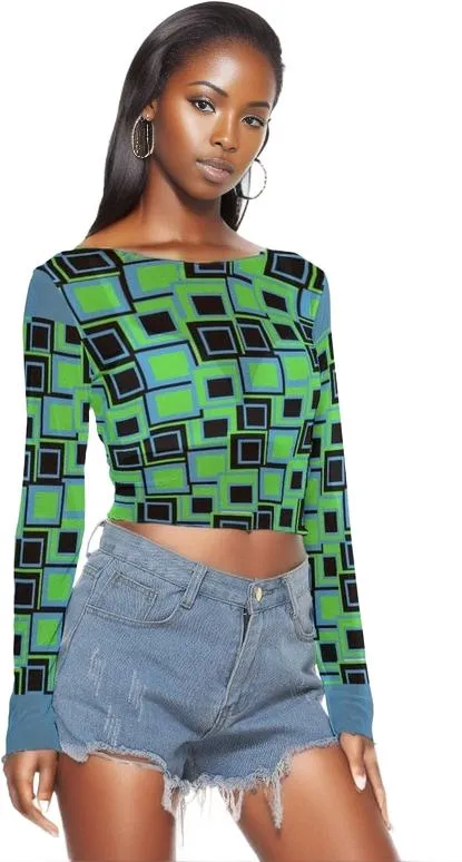 Funky² Womens Mesh Long Sleeve T-shirt