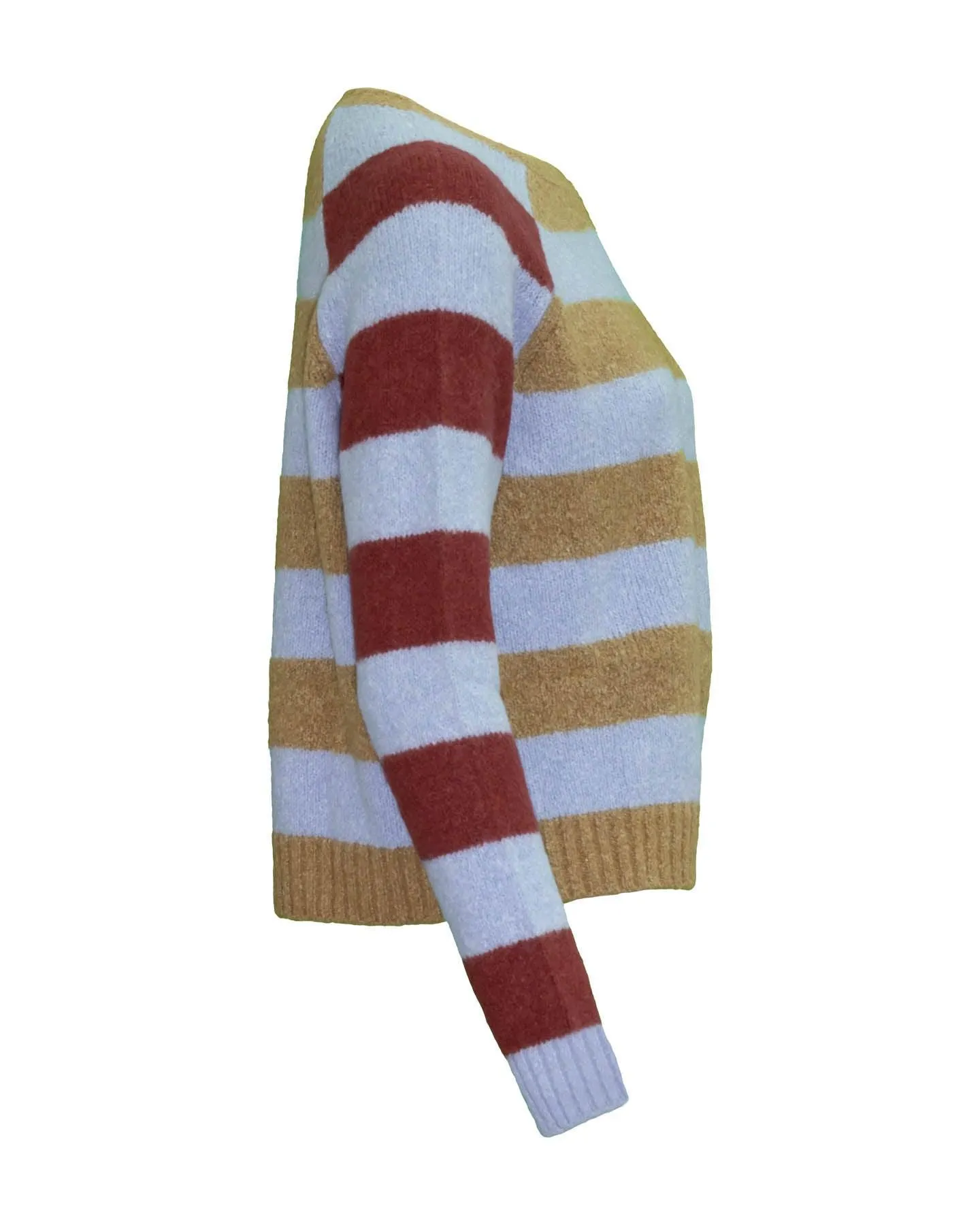 Geo Rugby Stripe Pullover