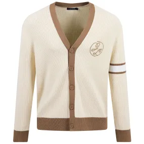 Gerard Jacquard Cardigan Turtledove - SS23