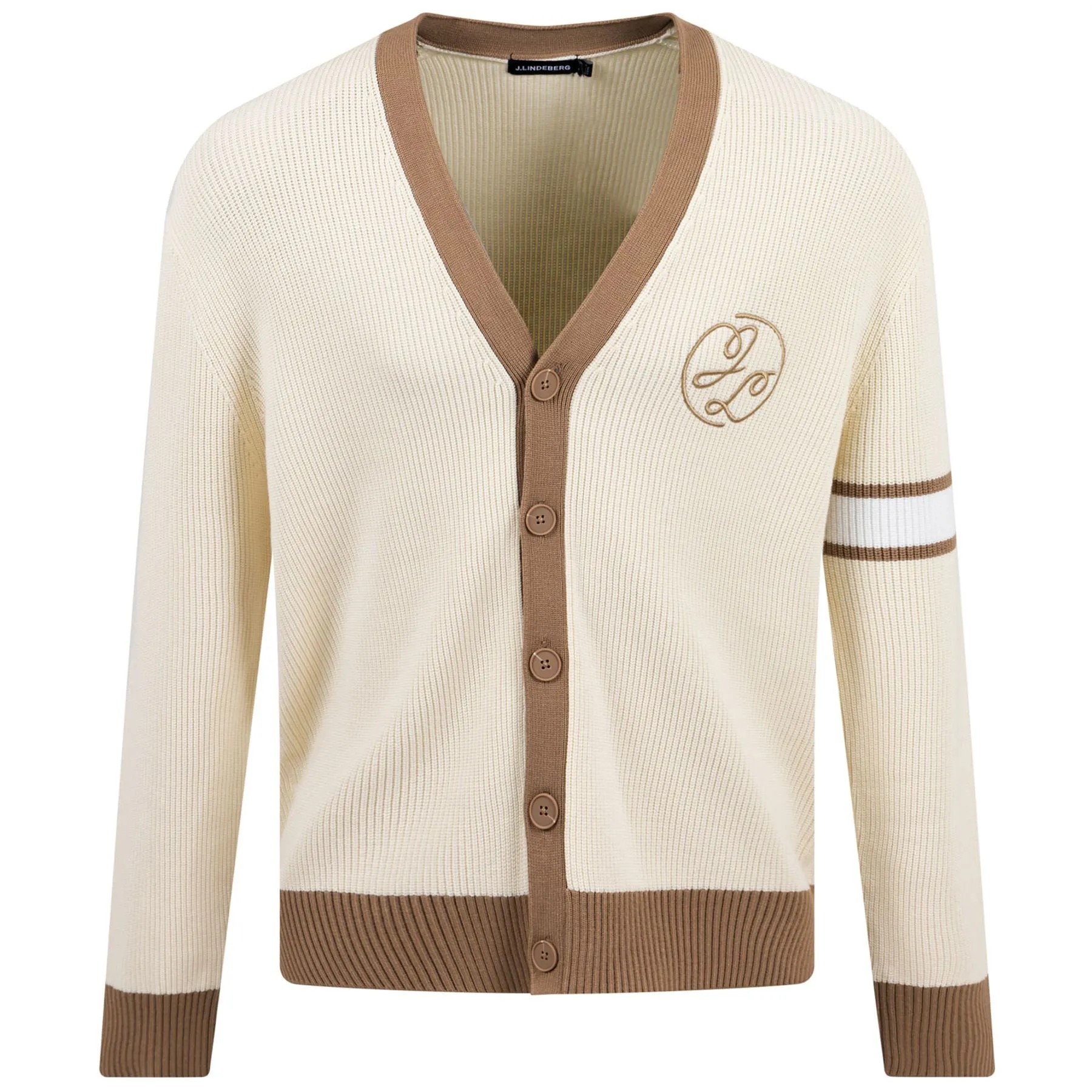 Gerard Jacquard Cardigan Turtledove - SS23