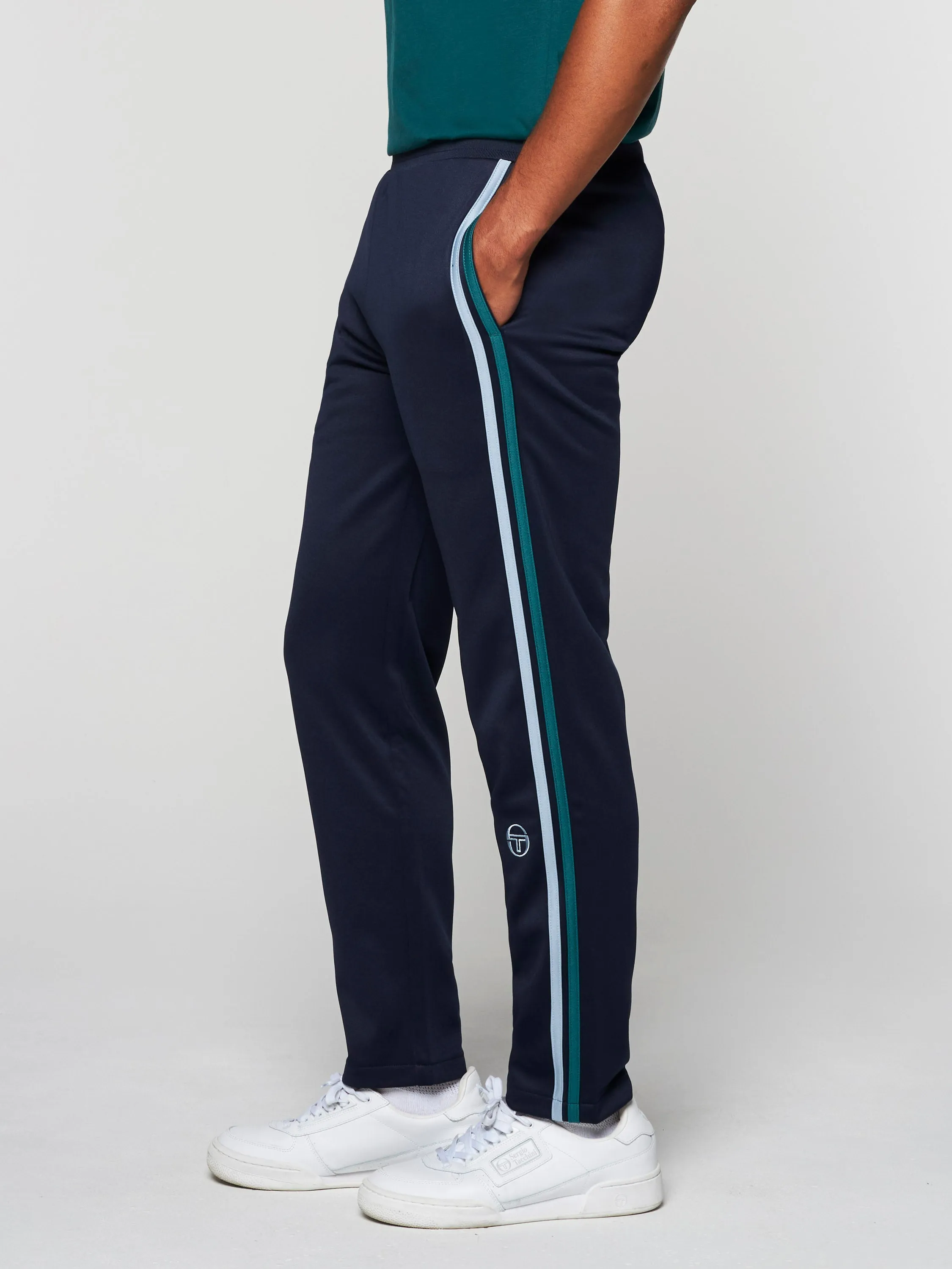 Ghibli Track Pant- Maritime Blue/ Gardenia