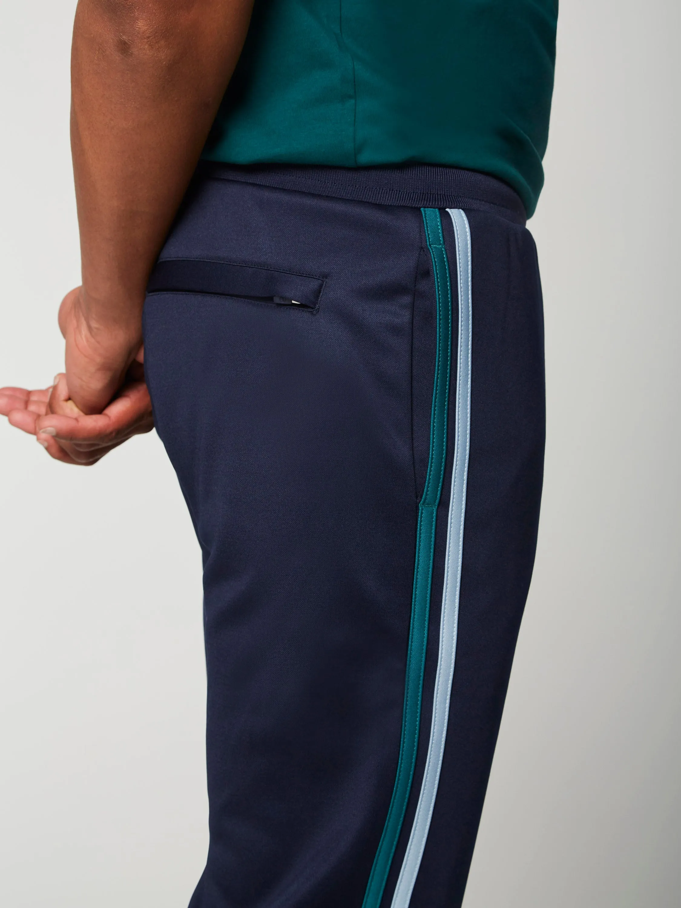 Ghibli Track Pant- Maritime Blue/ Gardenia