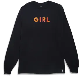 Girl Jeron Long Sleeve T-Shirt - Black