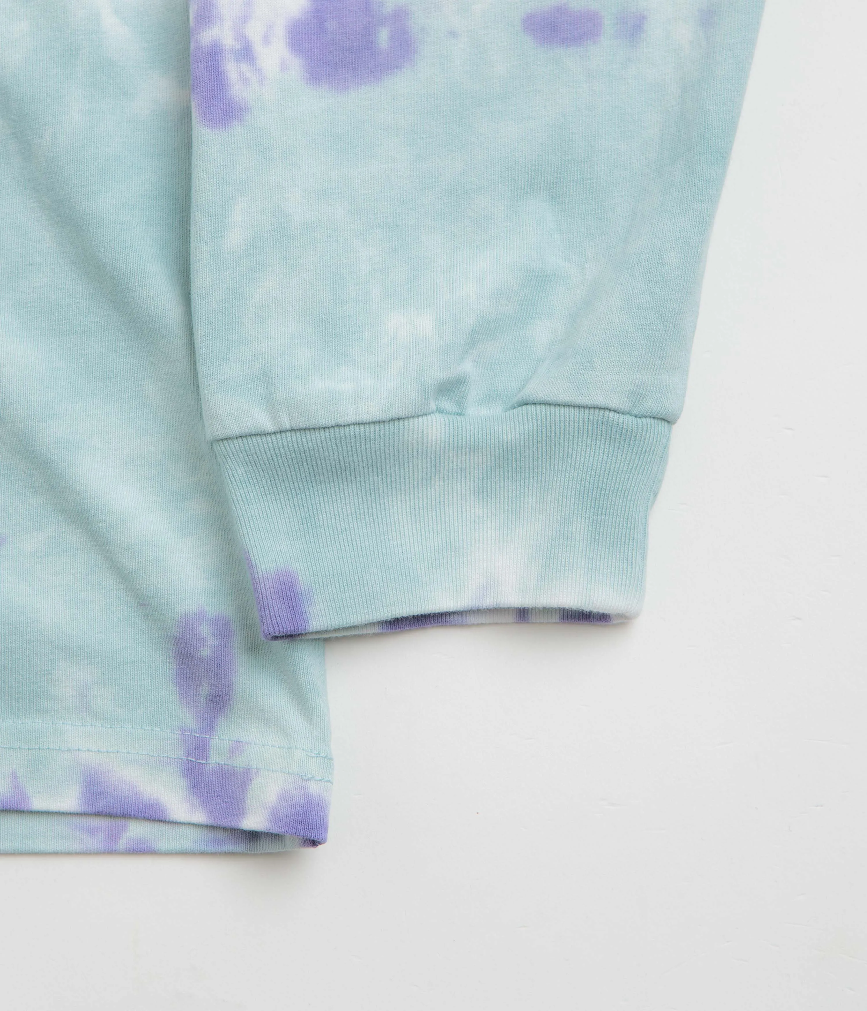 Gramicci Long Sleeve Pocket T-Shirt - Blue Tie Dye