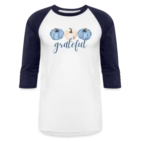 Grateful Fall Pumpkins Raglan Lake Tee