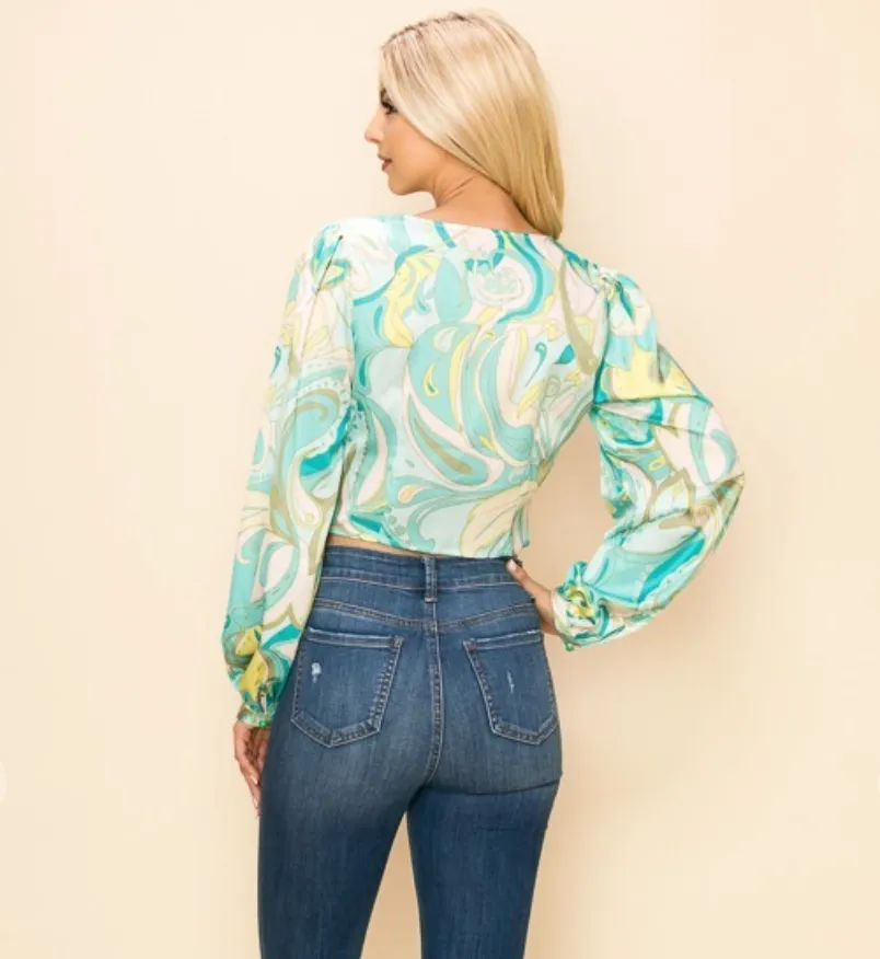 Groovy Twist Top