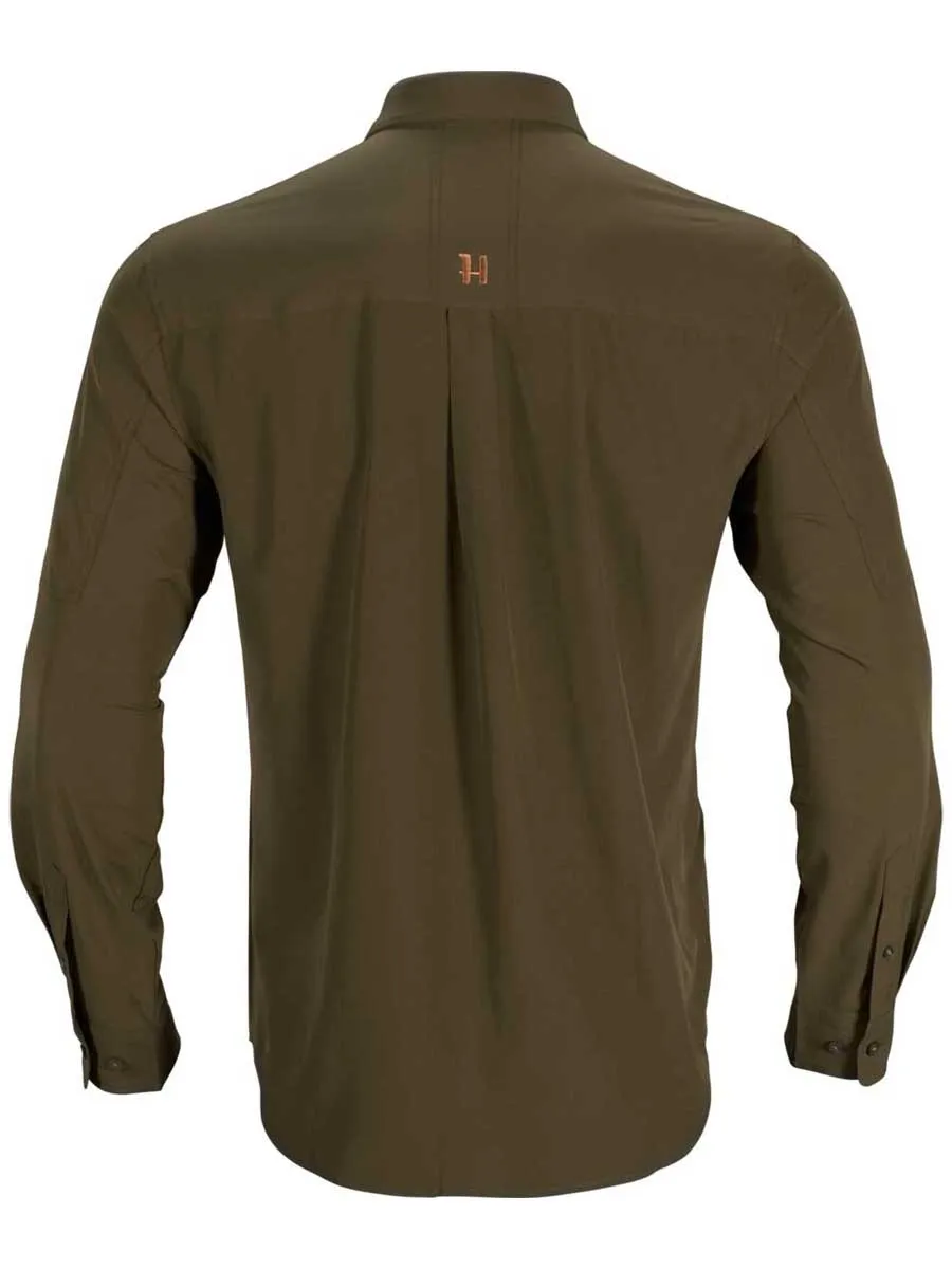 HARKILA Trail Long Sleeve Shirt - Mens - Willow Green