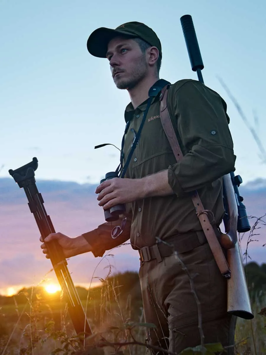 HARKILA Trail Long Sleeve Shirt - Mens - Willow Green