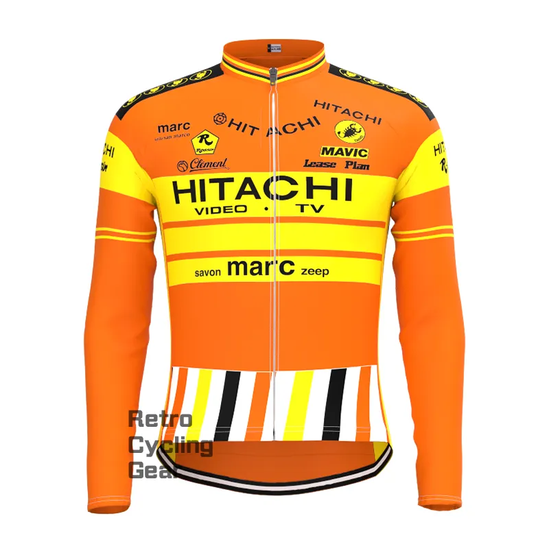 HITACHI Retro Long Sleeve Jersey