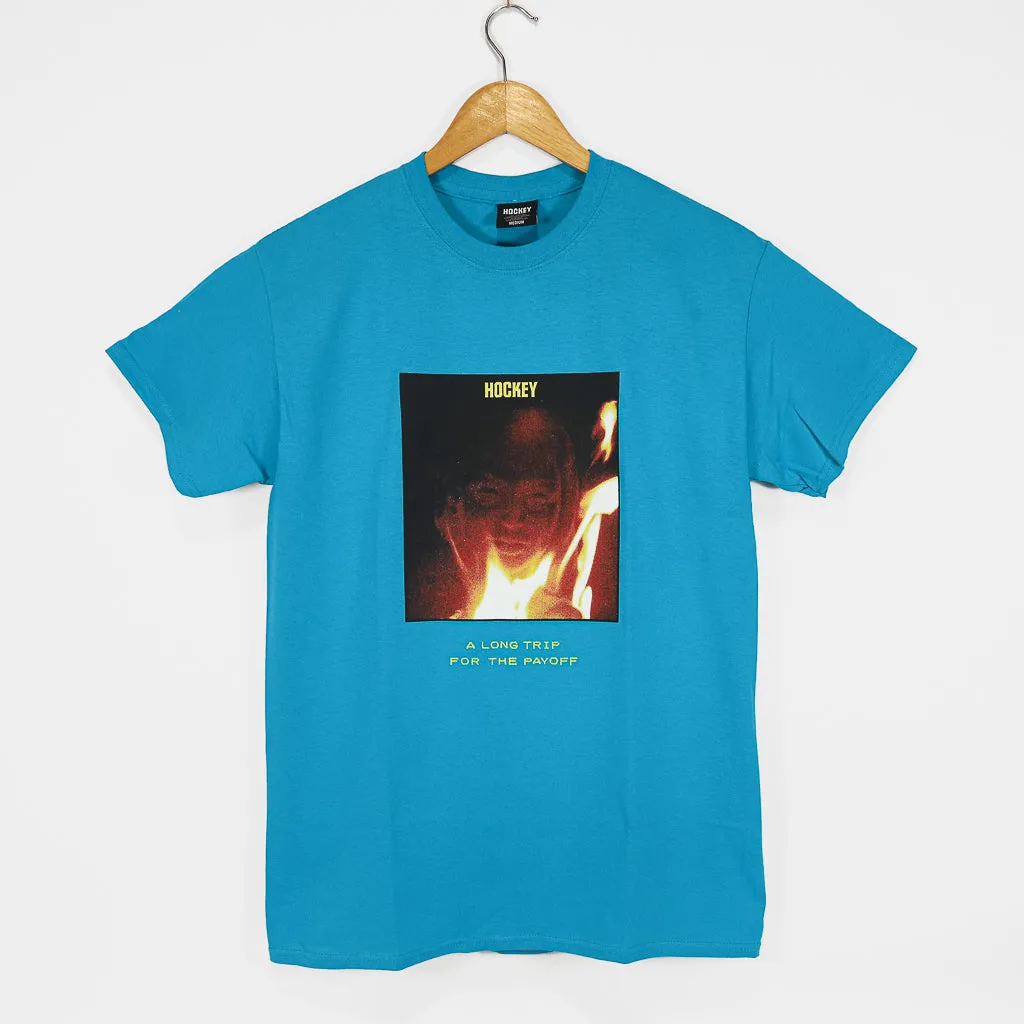 Hockey Skateboards - Long Trip T-Shirt - Marine Blue