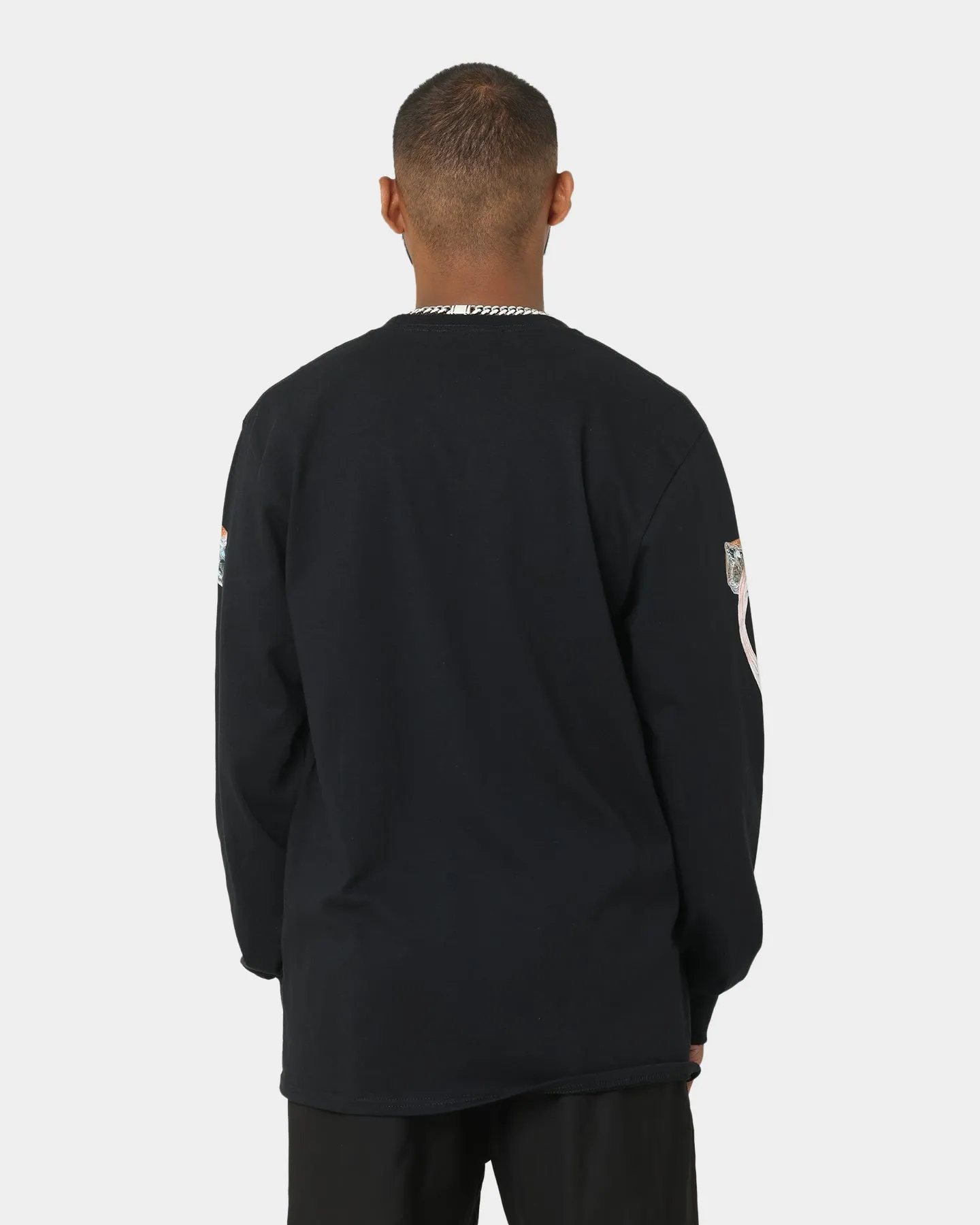 HUF X Pleasures Spore Long Sleeve T-Shirt Black