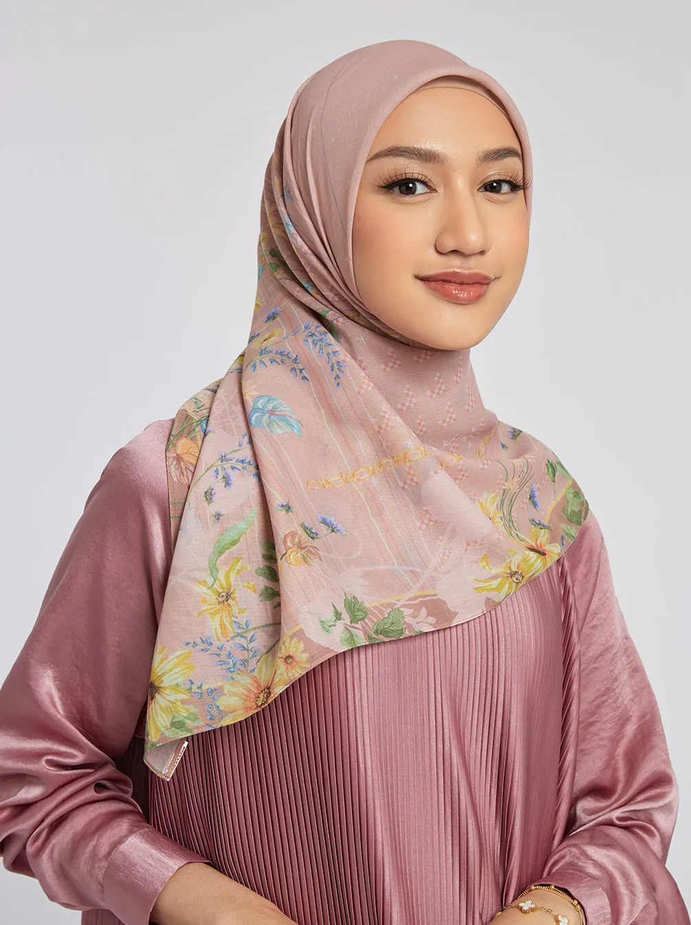 IMMAR SIGNATURE SCARF SALMON