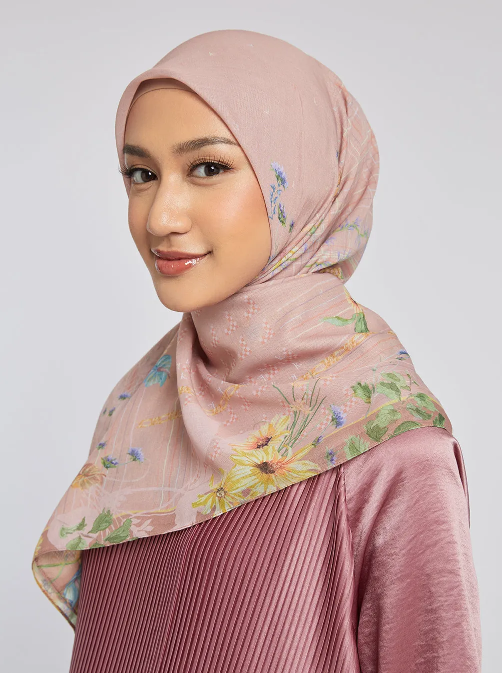 IMMAR SIGNATURE SCARF SALMON
