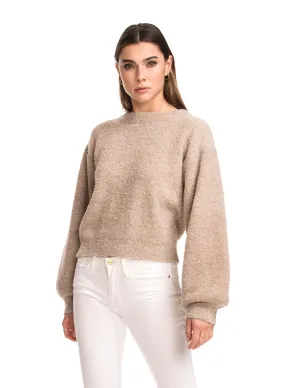 ISABELLA - Balloon Sleeve Lounge Sweater