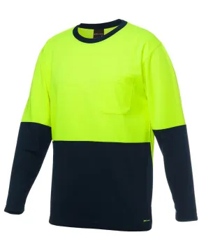 JB's  Hi Vis Long Sleeve Traditional T-Shirt (6HVTL)