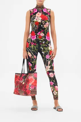 JERSEY SLEEVELESS TURTLENECK RESERVATION FOR LOVE
