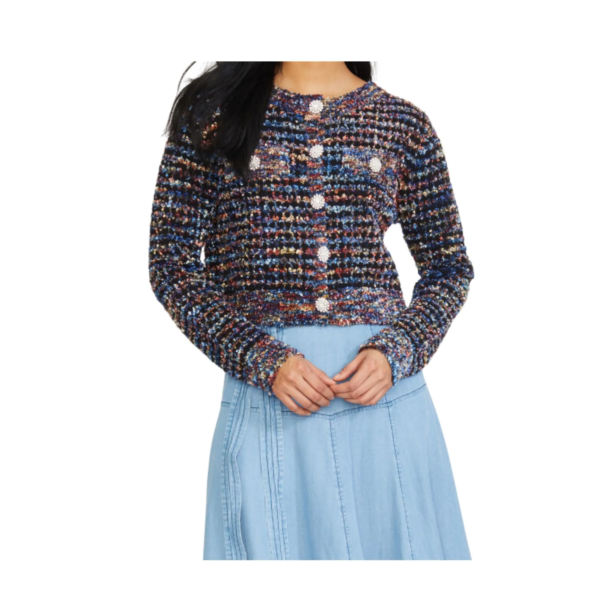 Jewel Button Cardigan