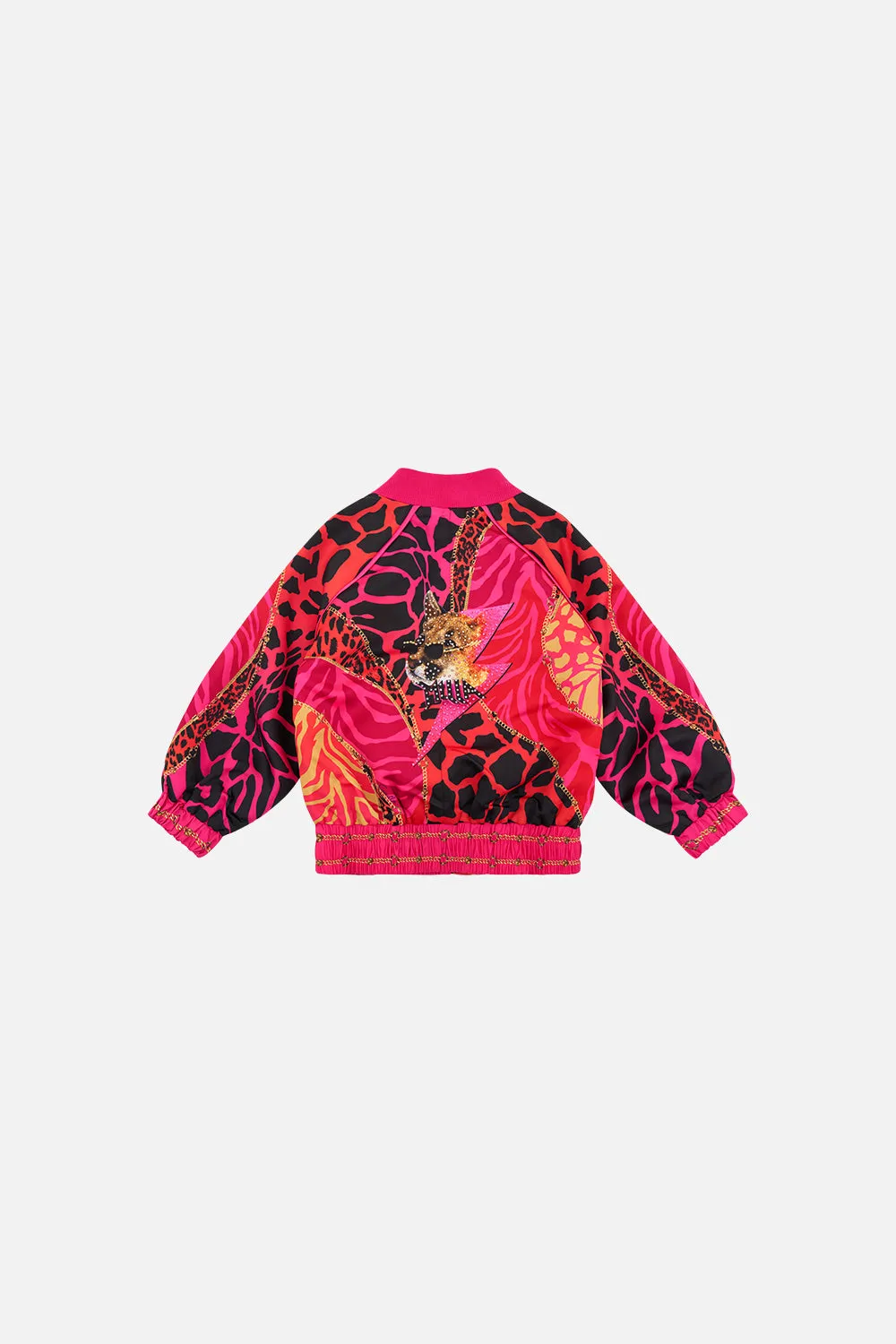 KIDS BOMBER JACKET 12-14 ALWAYS CHANGE YOUR SPOTS