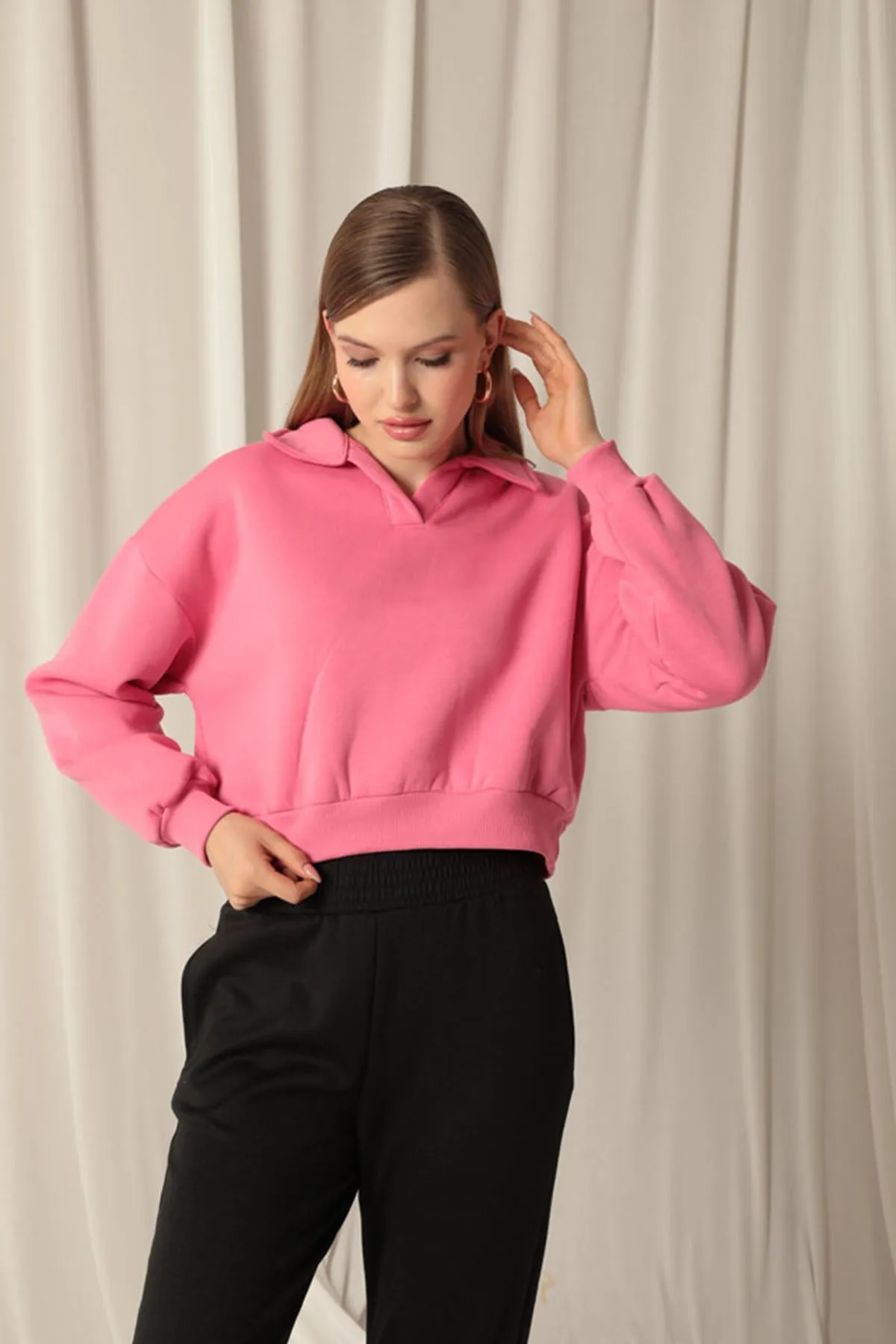 KKT Short Women Pink Sweater - Zempoala