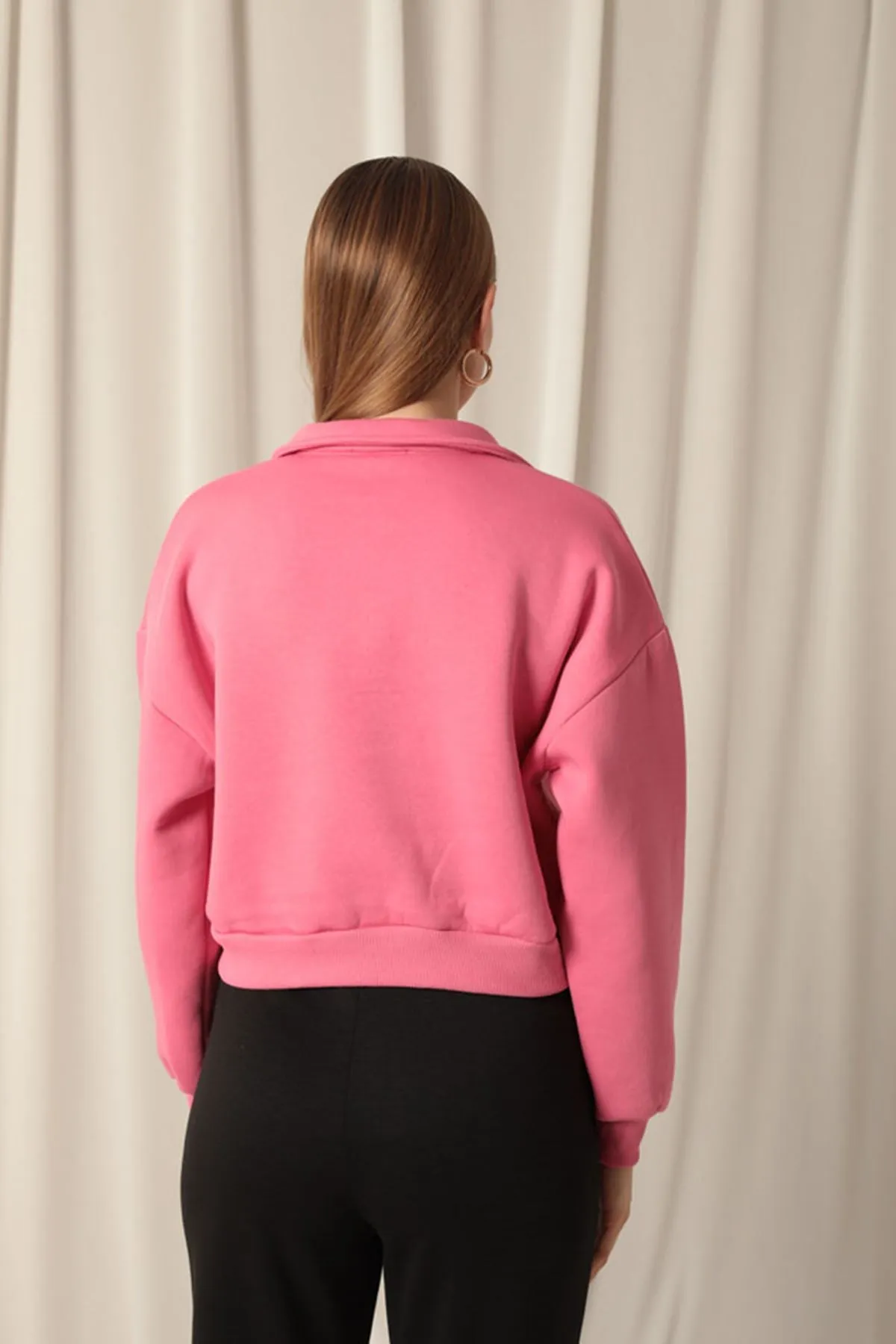KKT Short Women Pink Sweater - Zempoala