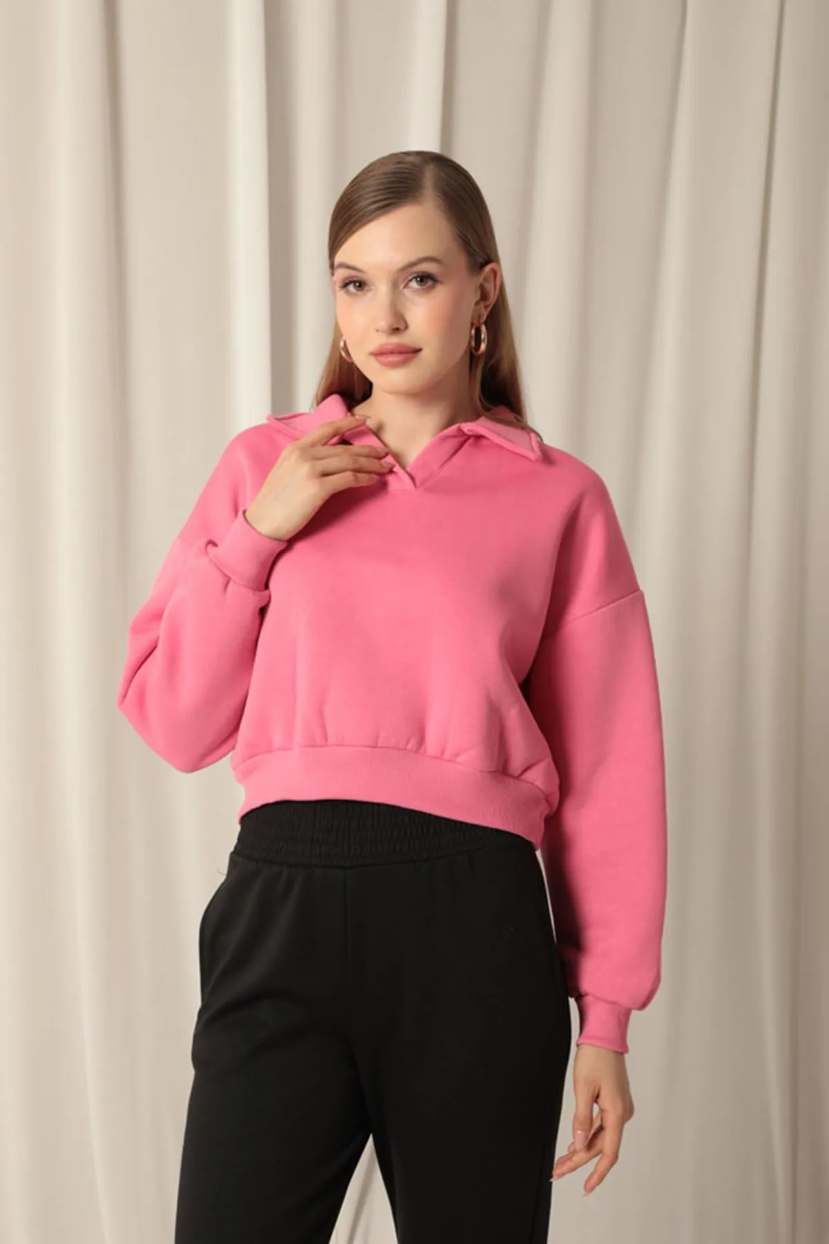KKT Short Women Pink Sweater - Zempoala
