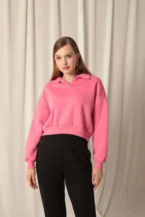 KKT Short Women Pink Sweater - Zempoala
