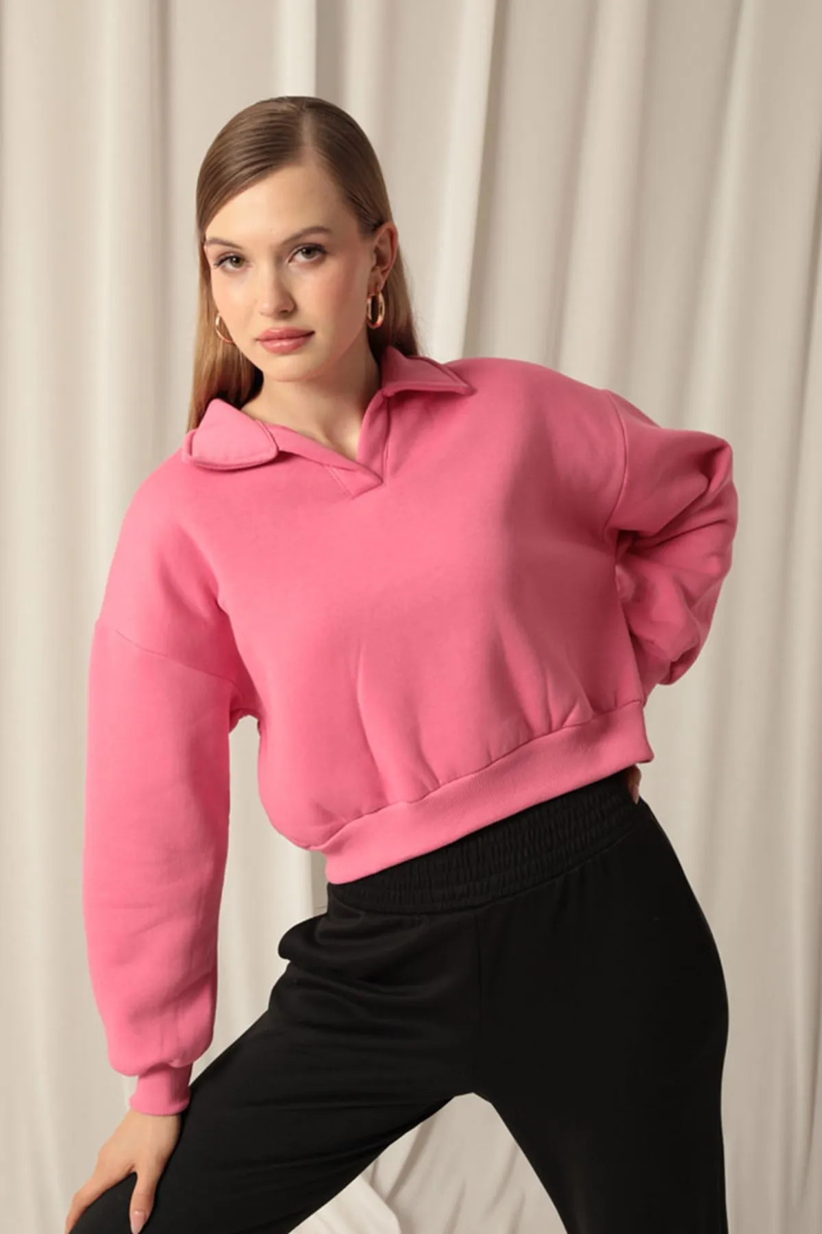 KKT Short Women Pink Sweater - Zempoala