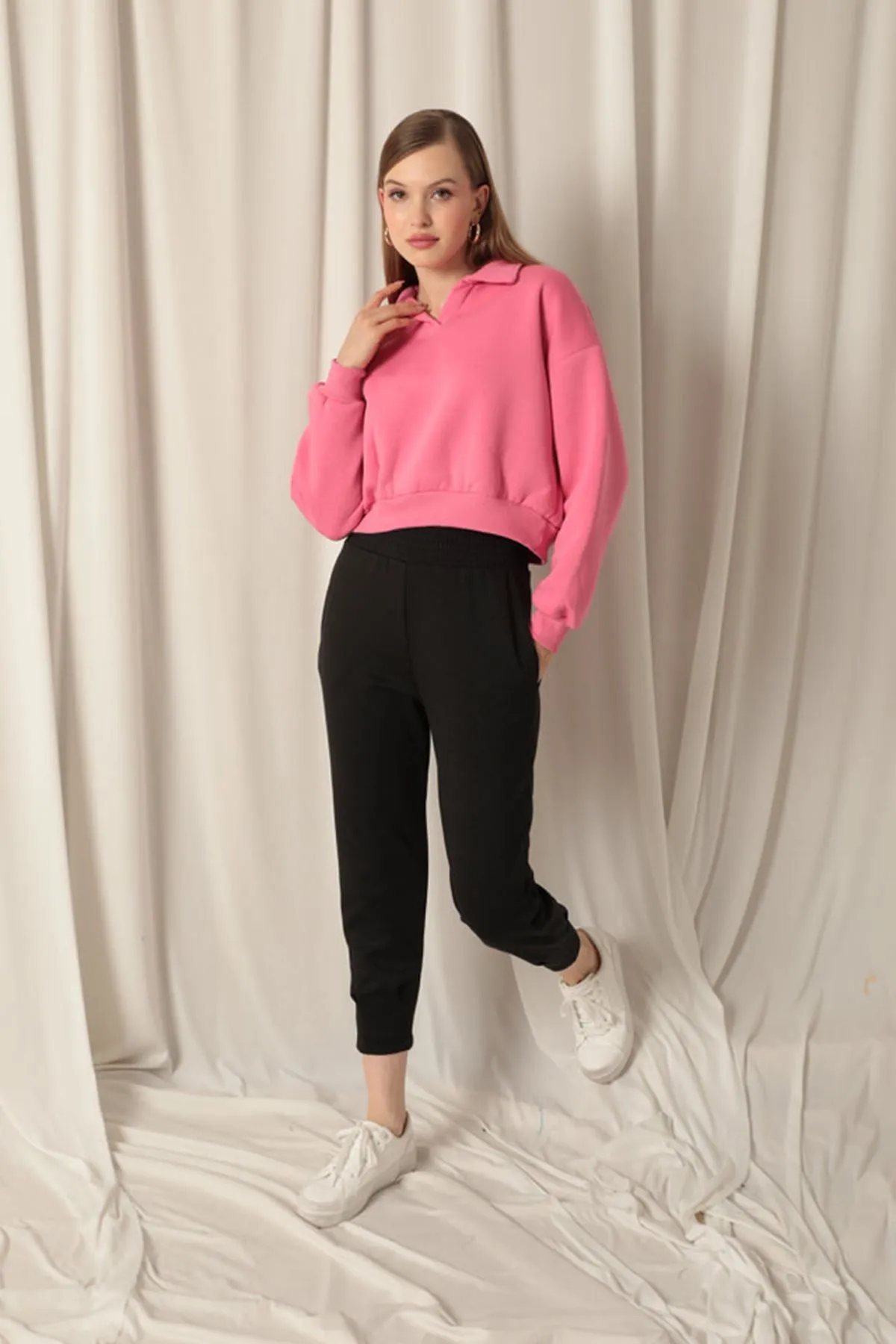 KKT Short Women Pink Sweater - Zempoala
