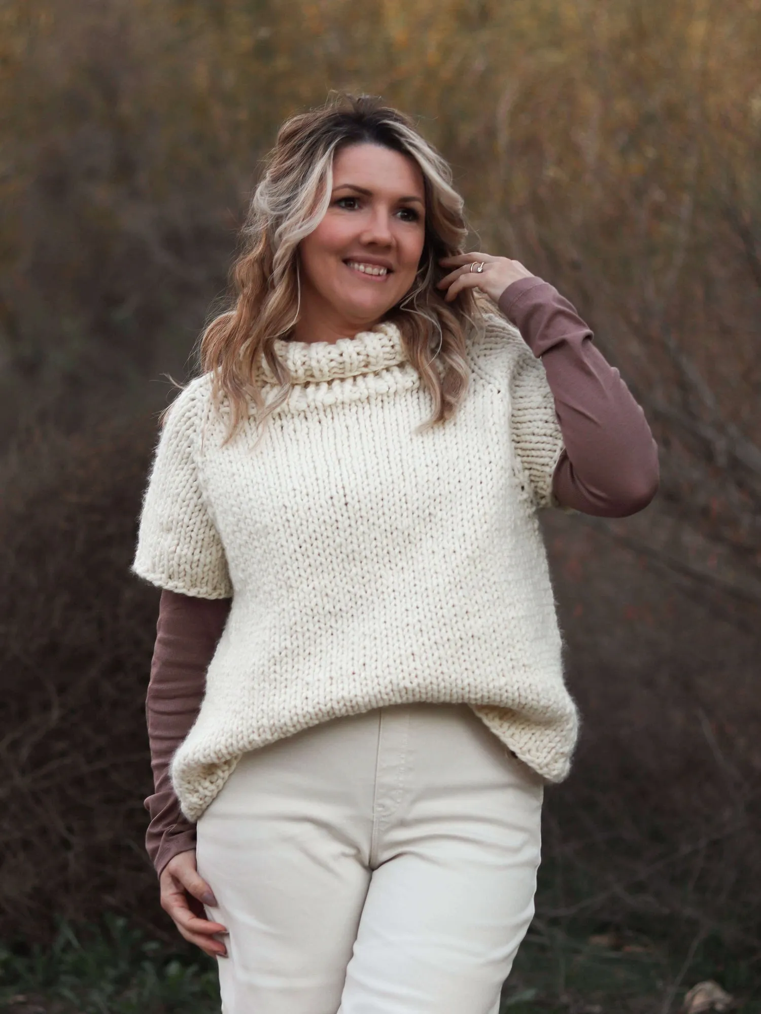 Knit Kit - Marshmallow Pullover