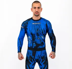 Knockout Skull Rashguard-Long Sleeve