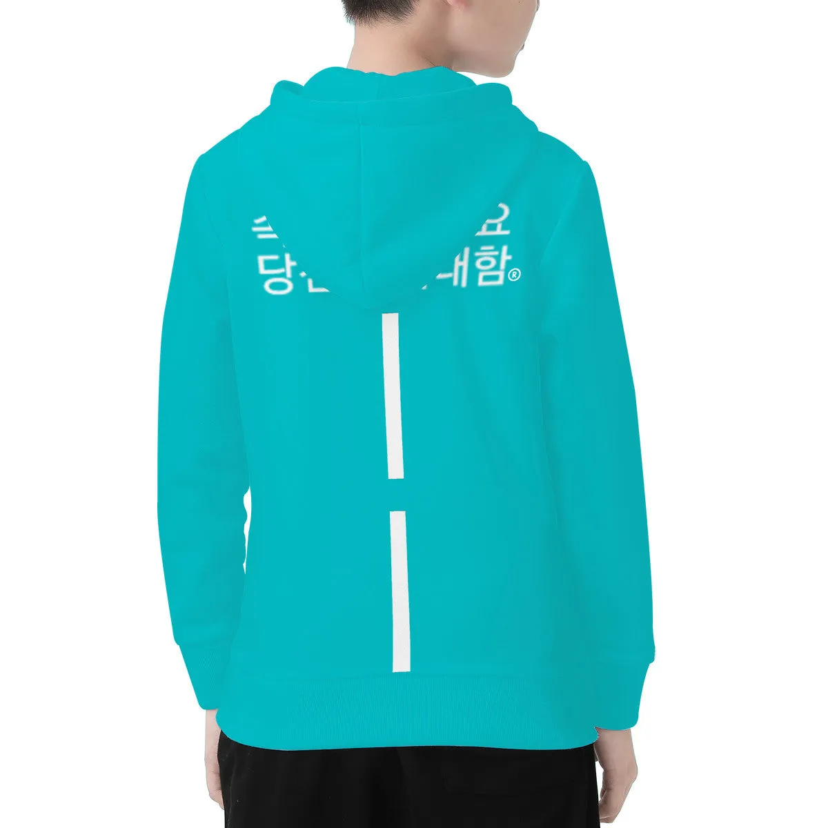 Korean Youth's All Over Print Hoodie