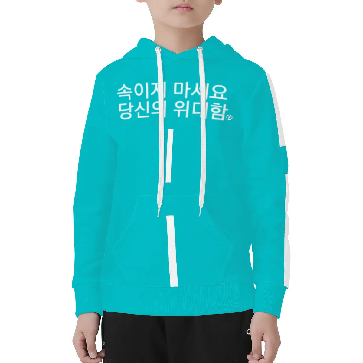 Korean Youth's All Over Print Hoodie