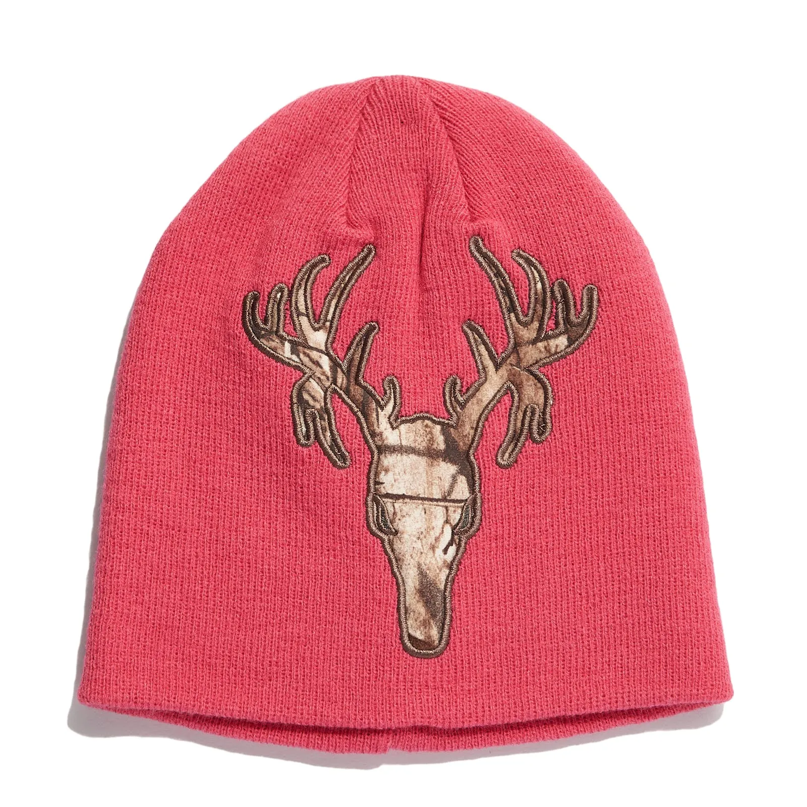 Ladies' Deer Appliqué Beanie