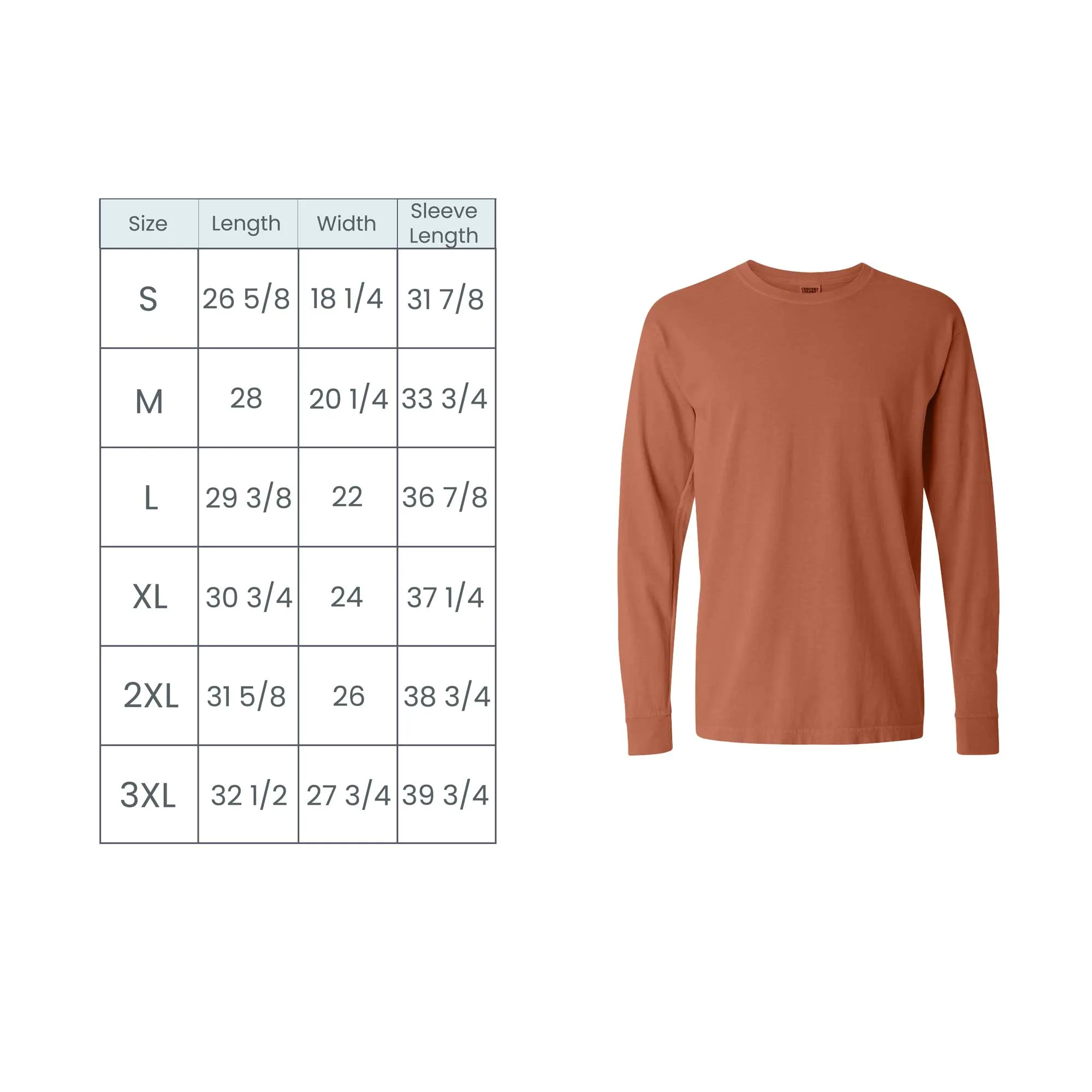 Let's Go Ghouls Long Sleeved Comfort Colors Tee