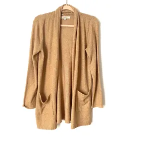 Loft Beige Knit Open Cardigan- Size XS