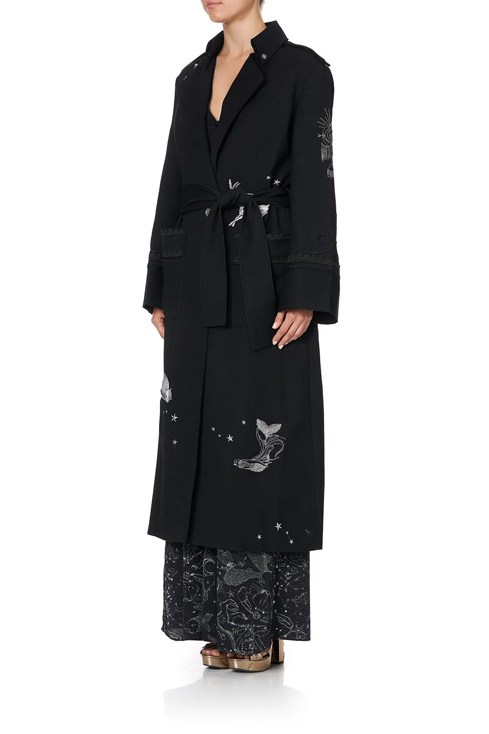 LONG MILITARY COAT ASTRO DISCO