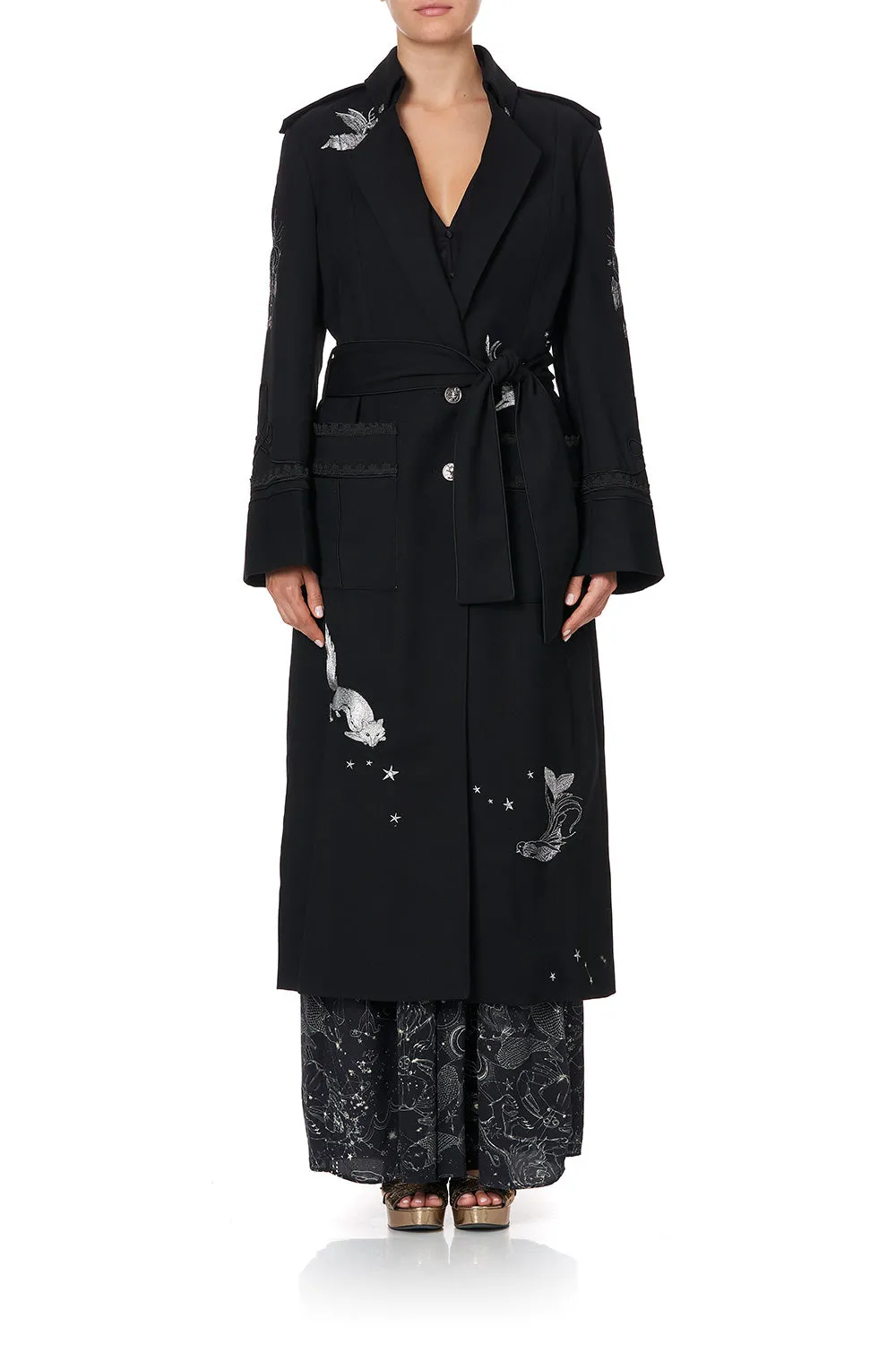 LONG MILITARY COAT ASTRO DISCO