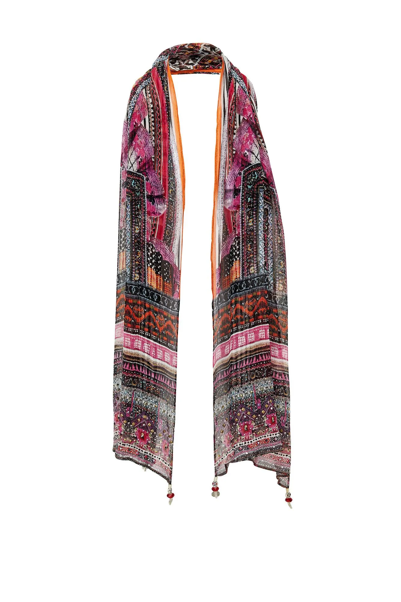 LONG SCARF STRAIGHT AND NARROW