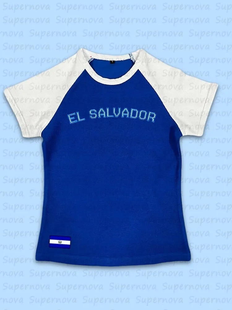Maglie Nazionali Tee Y2k Crop Top