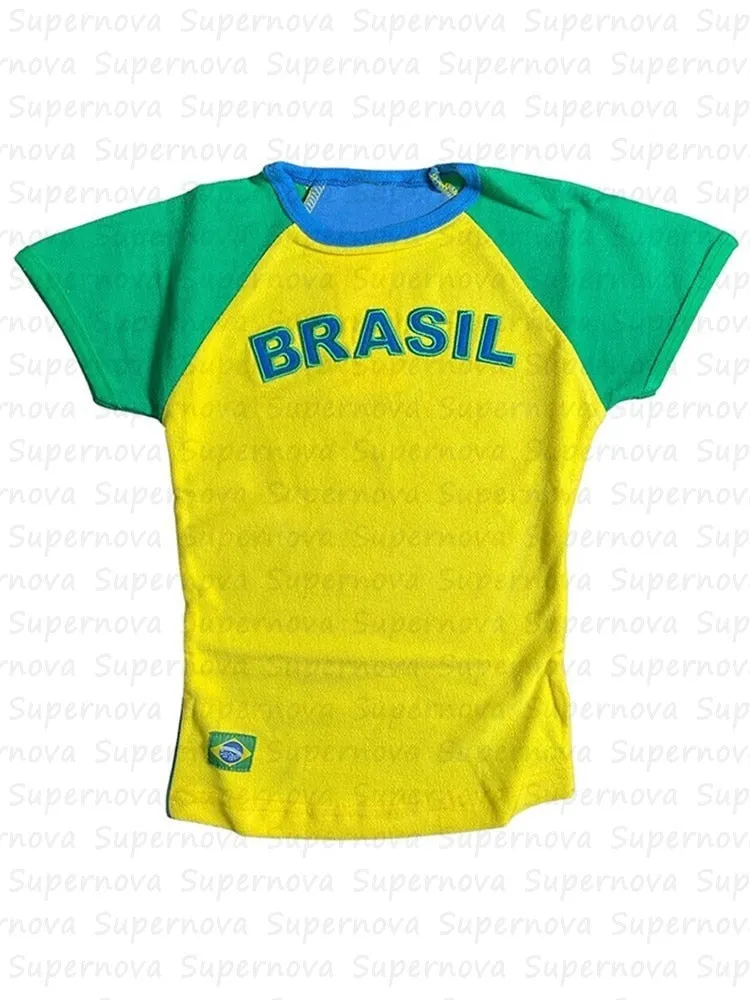 Maglie Nazionali Tee Y2k Crop Top