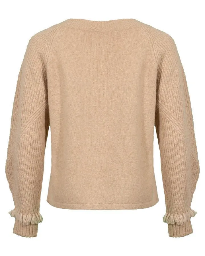 Marc Cain Abstract Bead Pattern Sweater
