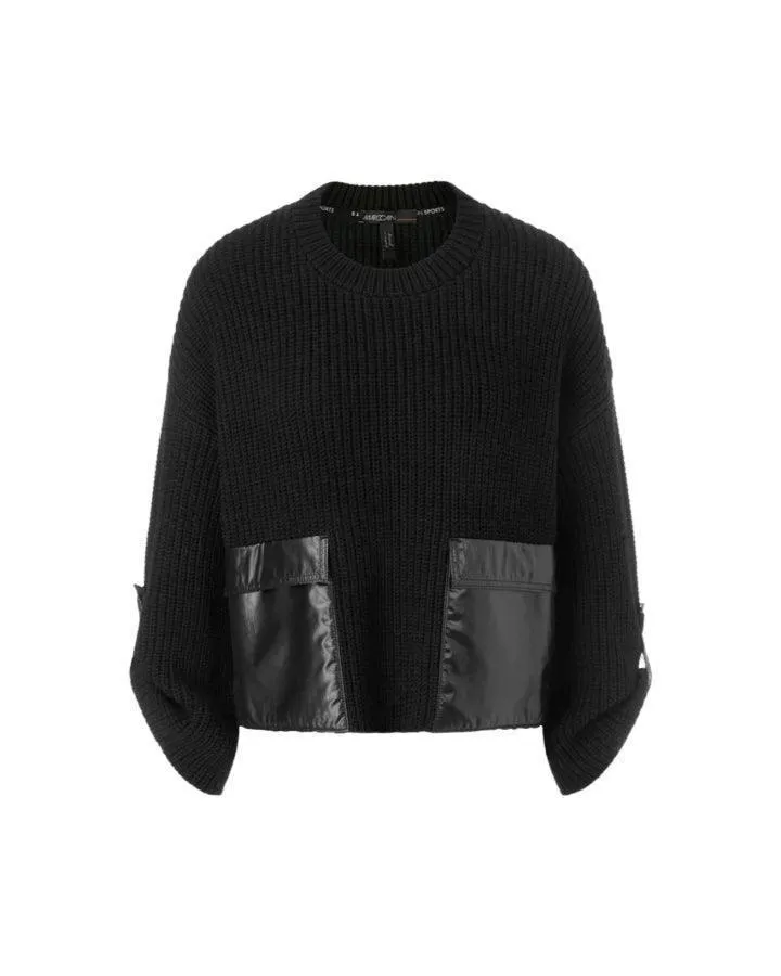 Marc Cain Shiny Patch Pocket Sweater