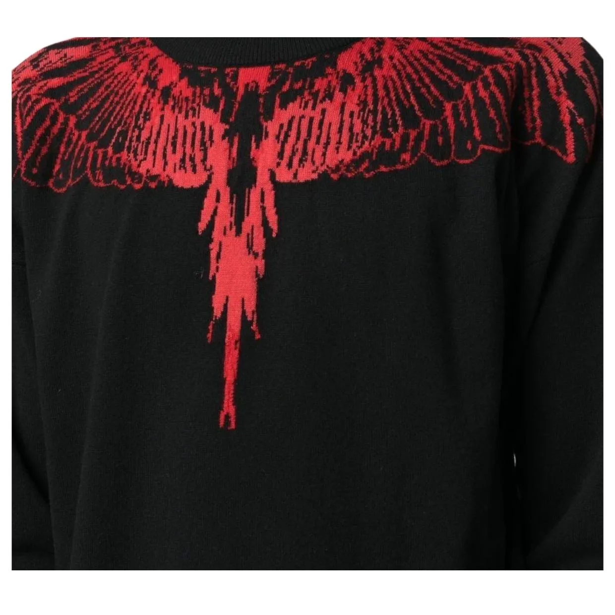 Marcelo Burlon Icon Wings  Black Knit