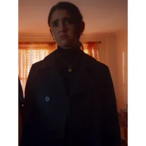 Marian Geraldine Viswanathan Drive Away Dolls Black Wool Coat