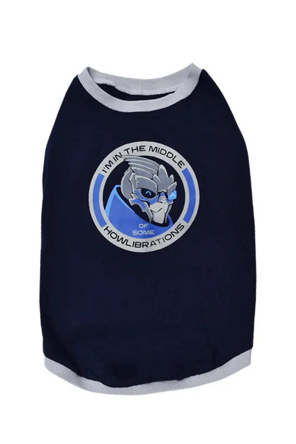 Mass Effect Garrus Barkarian Dog Tee and Bandana Set