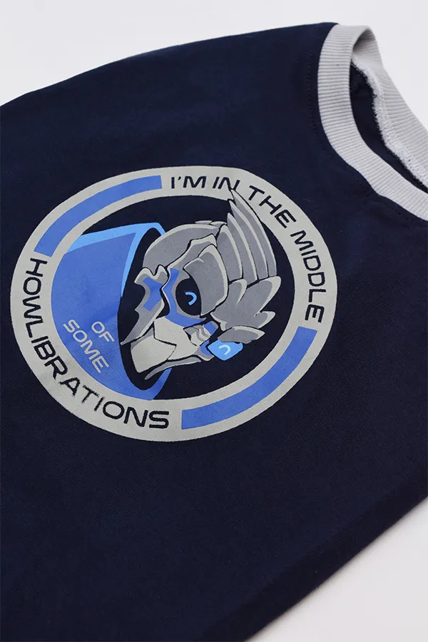 Mass Effect Garrus Barkarian Dog Tee and Bandana Set